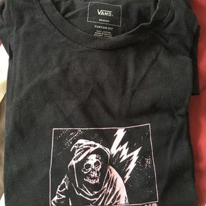 Vans skull tee